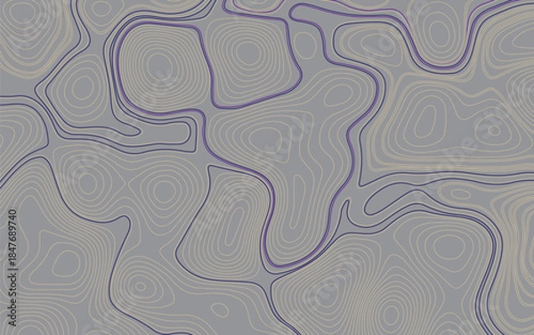 Obraz Abstract blue wave seamless pattern texture background