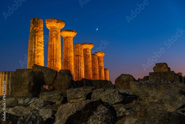 Obraz The Temple of Heracles