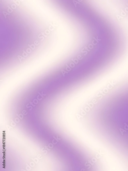 Obraz Abstract Gradient Purple and Creamy White Soft Wave Pattern