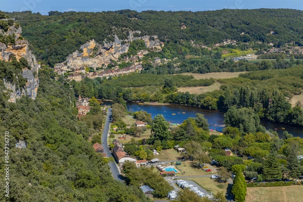 Obraz La Roque-Gageac view