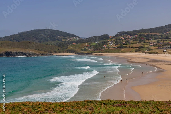 Obraz Patin sandy beach in Galicia