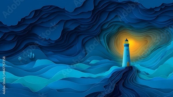 Fototapeta blue sky and clouds