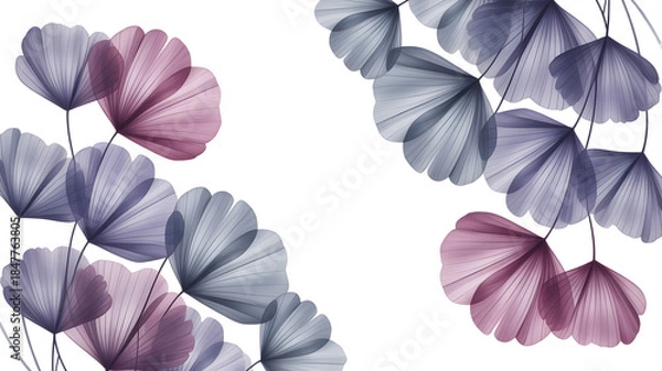 Obraz abstract floral background