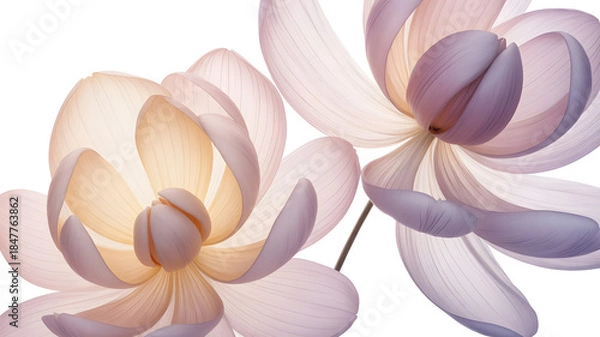 Obraz white crocus flower