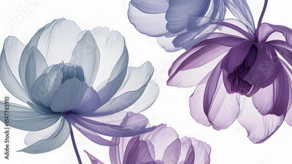 Obraz abstract floral background