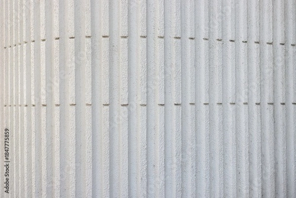 Fototapeta Exterior plaster curve wall pattern background