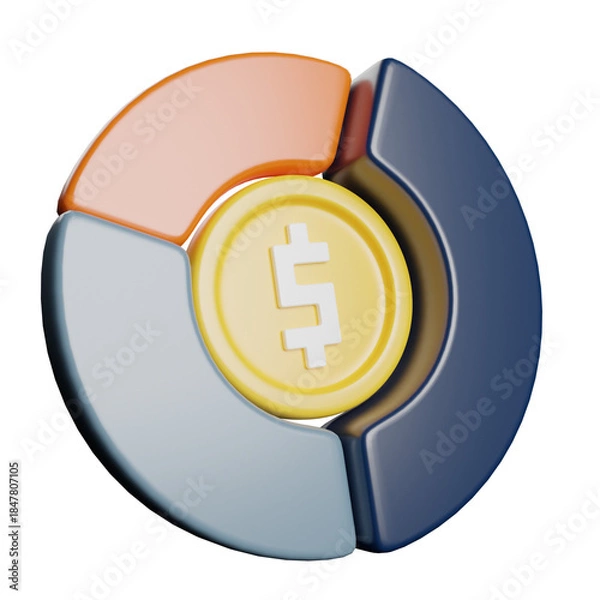 Obraz Financial Analysis Chart