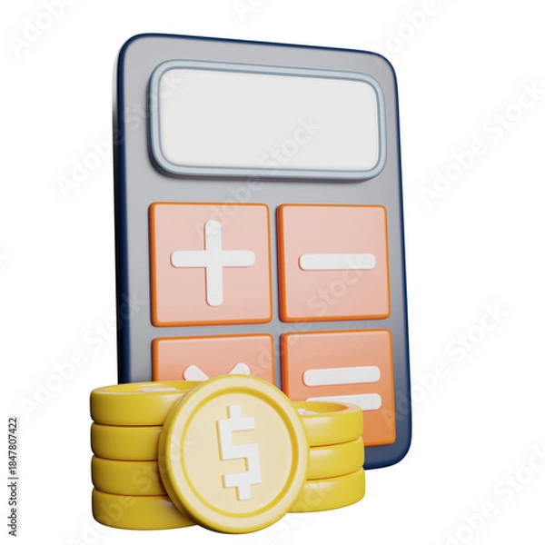 Obraz Financial Calculations Accounting