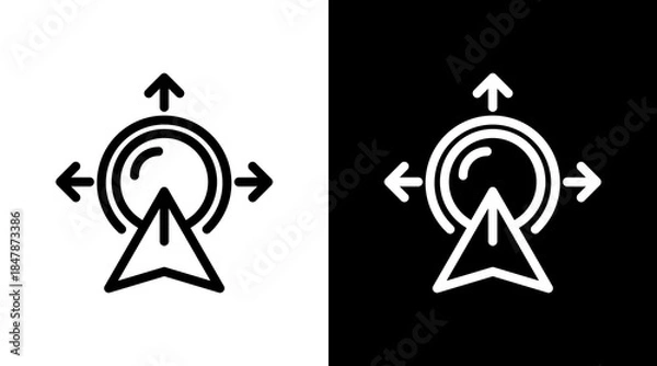 Obraz Gesture Icon Icon For Design Elements