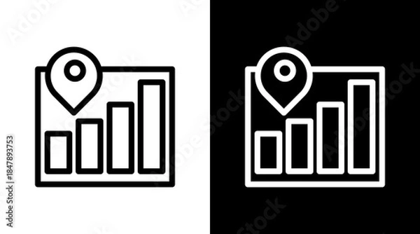 Obraz Progress Tracking Icon For Design Elements
