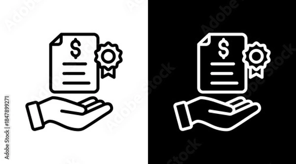 Obraz Regulated Lending Icon For Design Elements