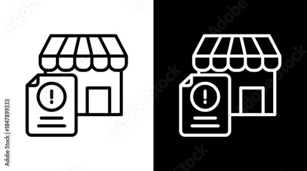 Obraz Market Regulation Icon For Design Elements