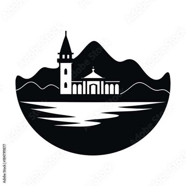 Obraz Pampulha Lake Reflection Landscape