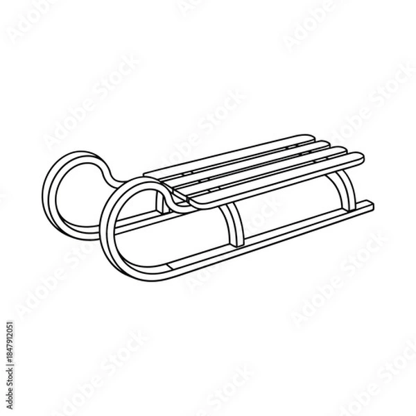 Obraz Cylindrical object with handle and horizontal bars