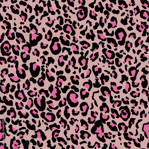 Obraz Leopard print pink