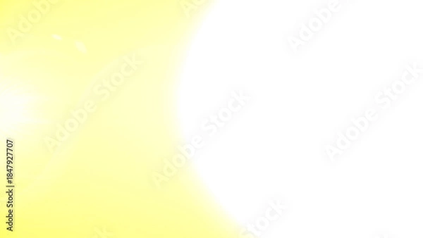 Obraz Bright sunlight streaming through window