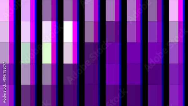 Obraz Abstract pixelated color blocks