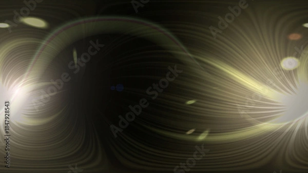 Obraz Abstract light trails in motion