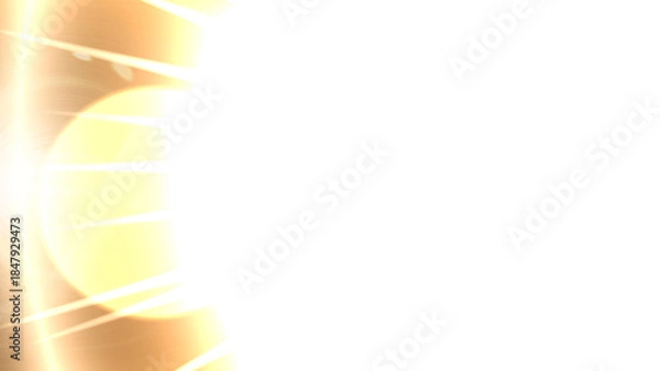 Obraz Sunlight streaming through blinds