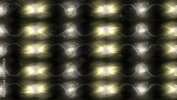 Obraz Abstract light pattern on dark background