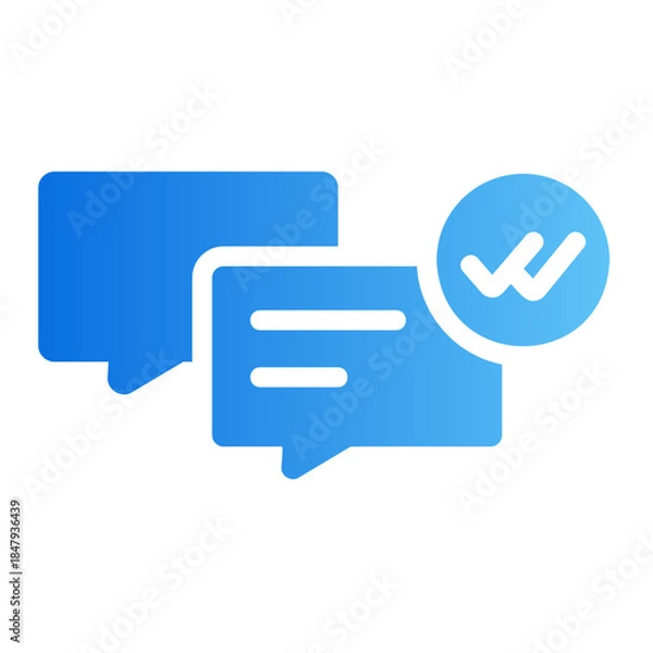 Obraz read message Line Gradient Icon