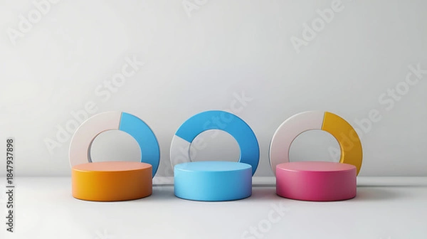 Fototapeta easter eggs in a bowl