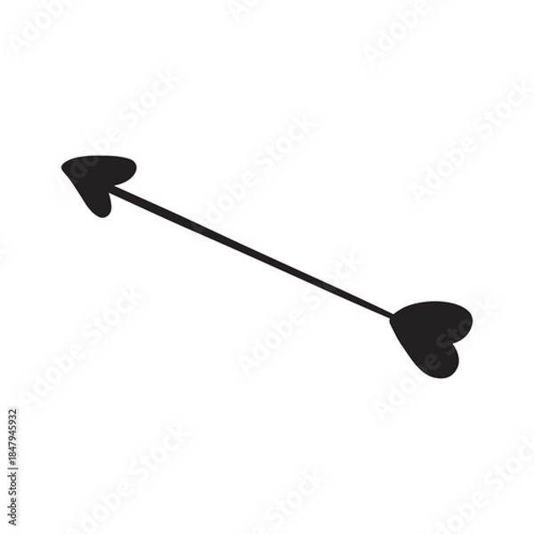 Fototapeta vector icon isolated on white background, silhouette