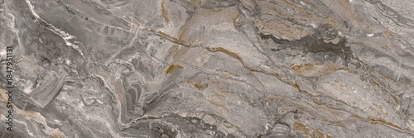 Obraz Gray golden marble stone texture background	