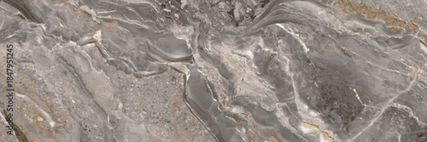 Obraz Gray golden marble stone texture background	