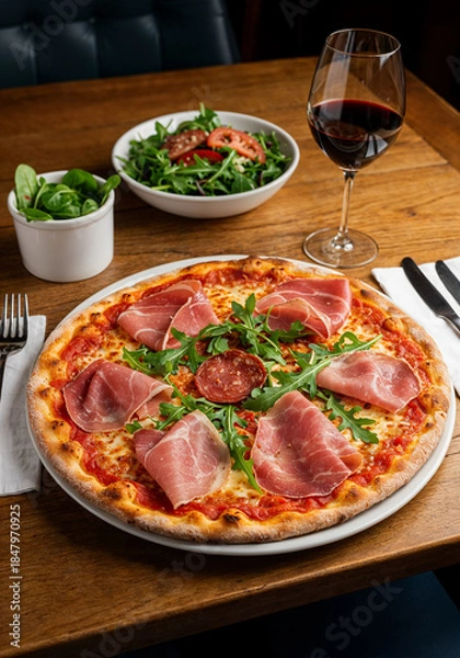 Obraz Echte italienische Pizza