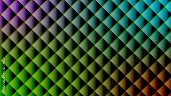 Fototapeta Vibrant Diamond Shape Wallpaper
