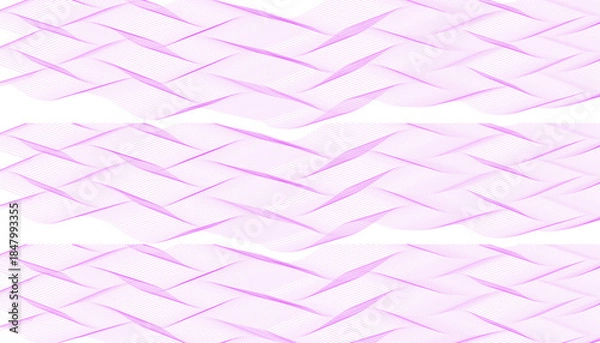 Obraz Abstract pink geometric pattern background, Modern diagonal line texture