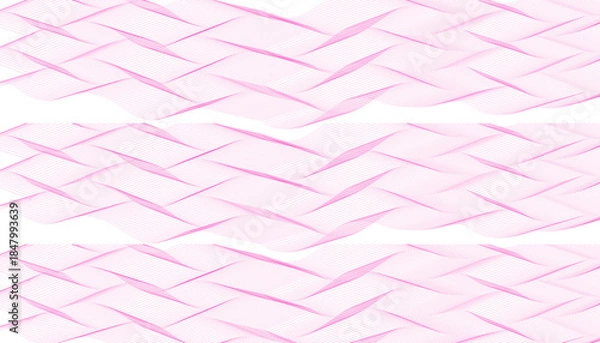 Obraz Light pink geometric pattern, Minimal diagonal line background