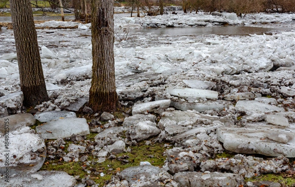 Obraz 640-60 Ice Jam