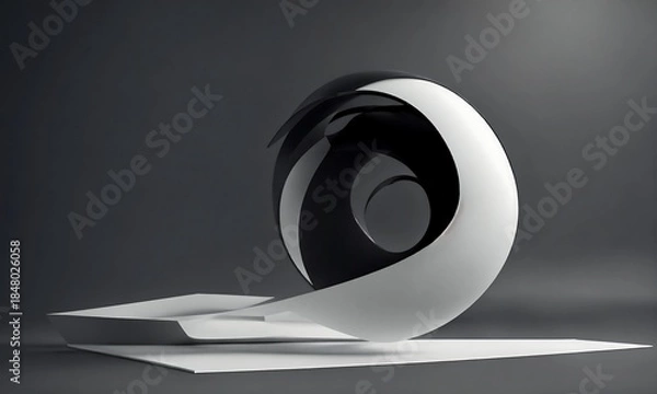 Fototapeta speaker on white background