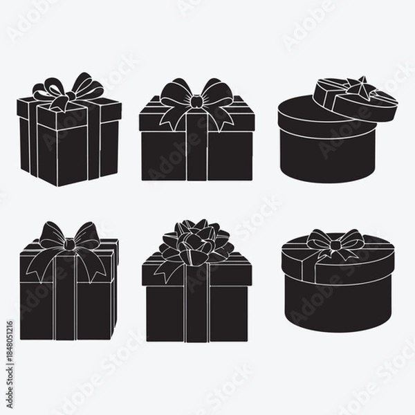 Obraz set of gift boxes