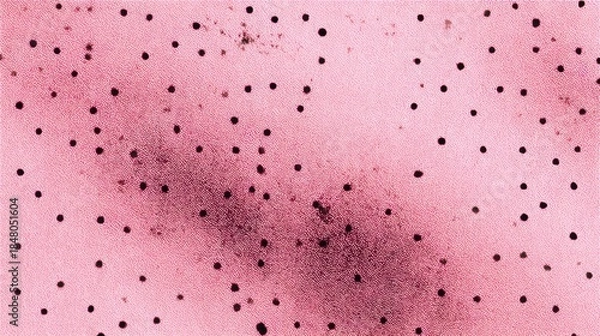 Obraz Texture with holes on pink surface