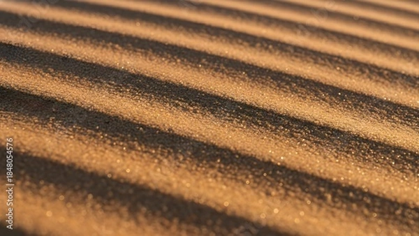 Obraz Wavy sand texture with natural brown ridges and bumps