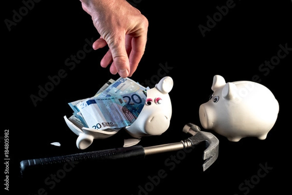 Obraz Euro account withdrawal