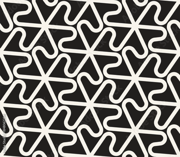Fototapeta 012 a - Geometric vector seamless patterns