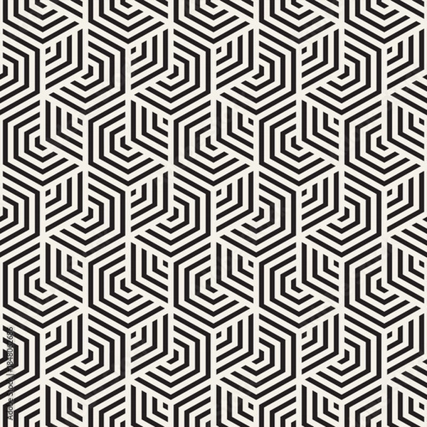 Obraz Geometric Seamless Tiling 037-19.eps