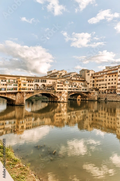 Obraz Ponte Vecchio skyline, Florence.