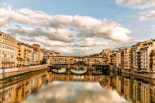 Obraz Ponte Vecchio skyline, Florence.