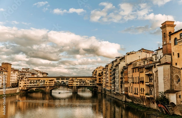 Obraz Ponte Vecchio skyline, Florence.