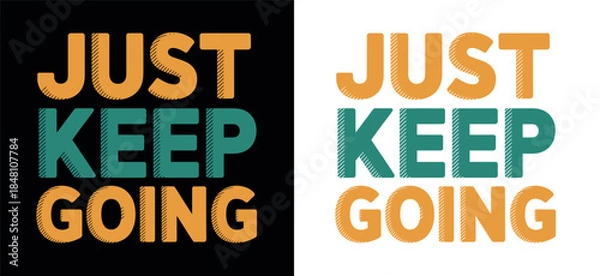 Obraz Motivational Quote Typography Design Elements