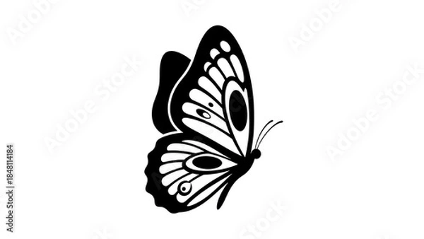 Obraz butterfly vector illustration