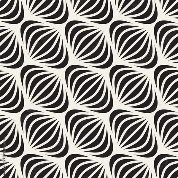 Obraz Vector seamless pattern. Modern stylish abstract texture. Repeating geometric tiles