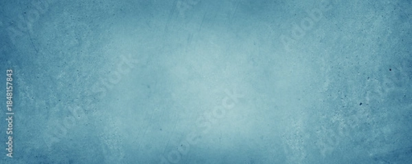 Obraz Blue textured concrete wall background