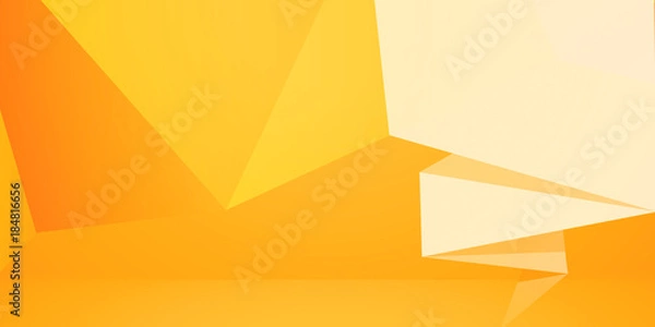 Fototapeta abstract irregular polygon background with a triangular pattern in colorful