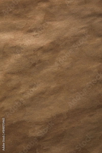 Obraz Old and distressed aged crumpled paper sheet with stains texture